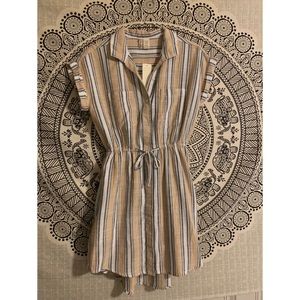 Button up sundress with pockets!